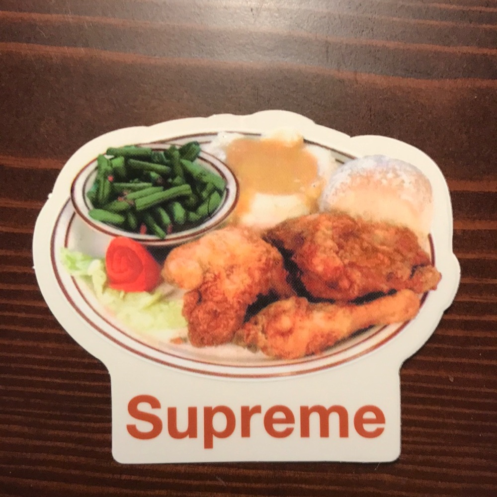 Supreme Chicken Dinner Sticker